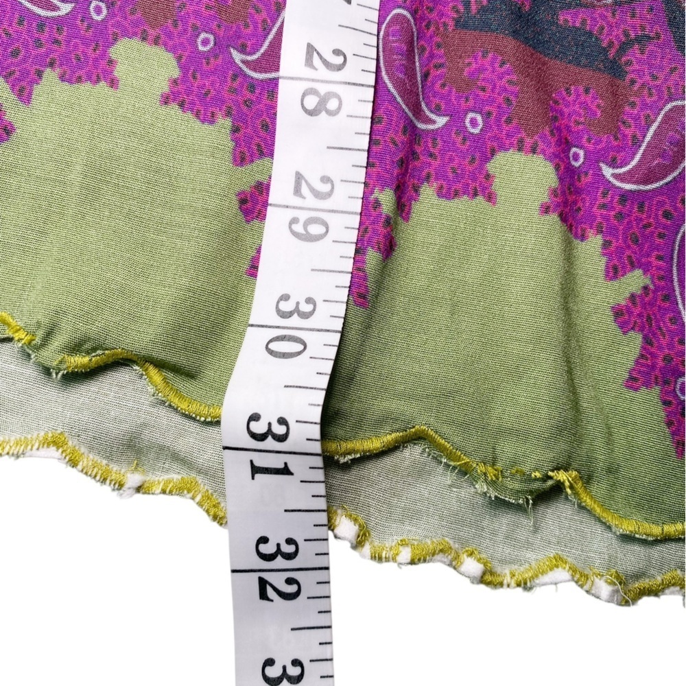 Soft Surroundings Purple and Gold Patterned Tunic Top NWT - Picture 12 of 13